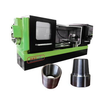 CNC Automatische Rohrgewindedrehmaschine für PVC und Metall